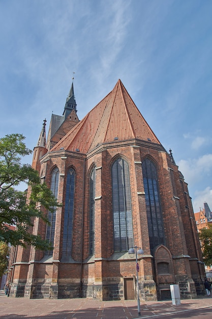 Zdjęcie stary gotycki kościół