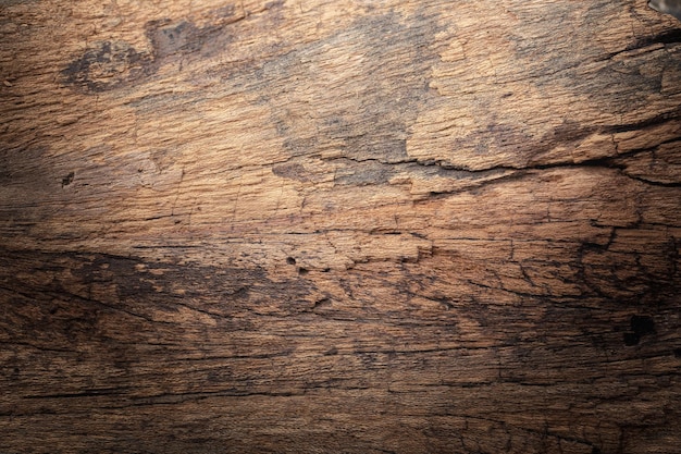 Stary grunge ciemne teksturowane drewniane tło Powierzchnia starej brązowej tekstury drewna widok z góry boazeria z drewna