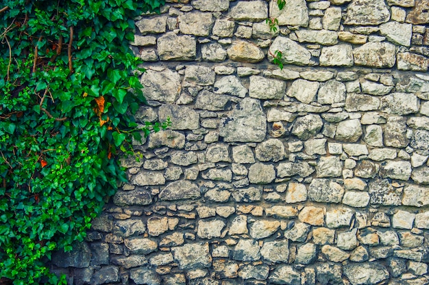 Zdjęcie stary kamienny mur