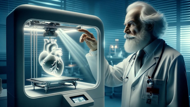 Stary lekarz i nowa epoka Drukowanie serca w 3D w świetle postępu medycznego