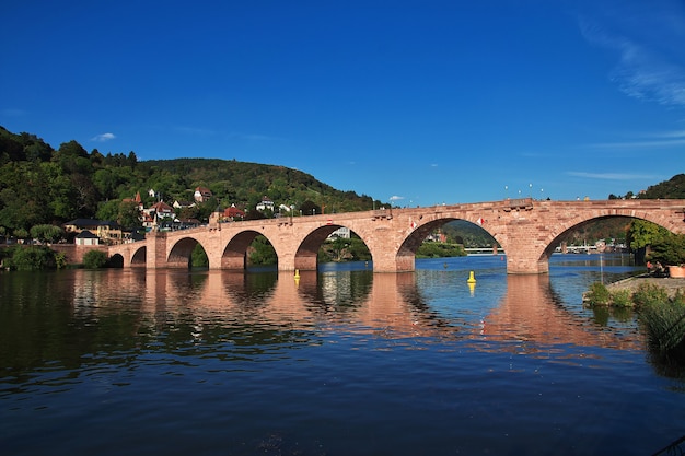 Stary most w Heidelbergu w Niemczech