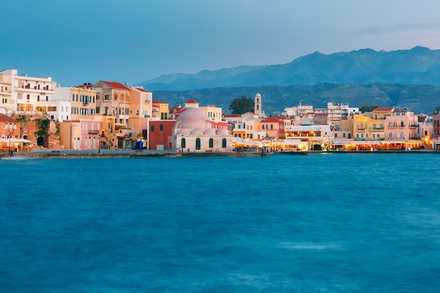 Stary port, Chania, Kreta, Grecja