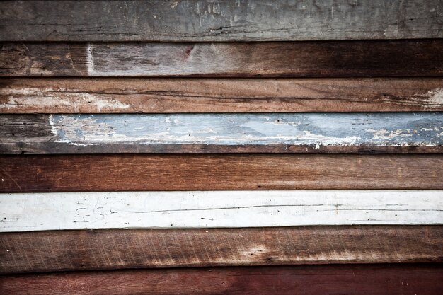 Stary rocznik drewna ściany tekstury tło