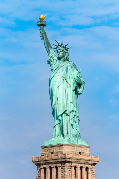 Statua Wolności Nowy Jork Amerykański Symbol Usa