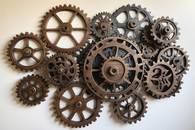 Steampunk Gear Wall Art