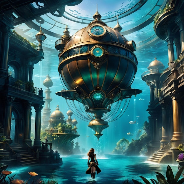 Steampunkowa podróż Atlantis odsłania zapomnianą technologię i trwałe tajemnice