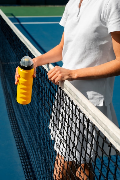 Zdjęcie still life of tennis equipment