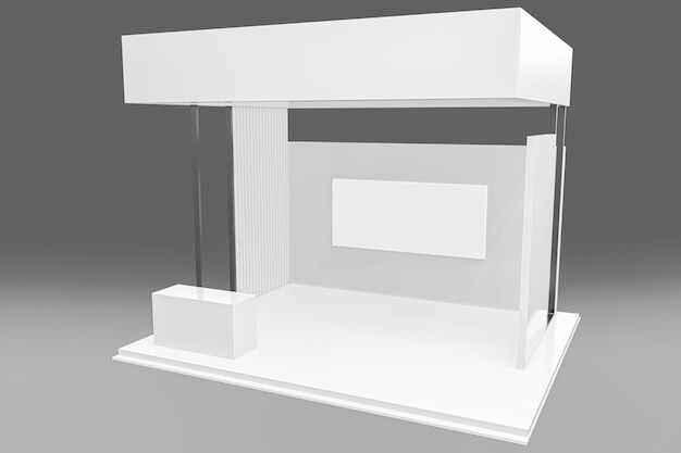Stoisko wystawowe na makietę i tożsamość korporacyjnąProjekt wyświetlaczaPuste stoisko DesignStoisko detaliczne