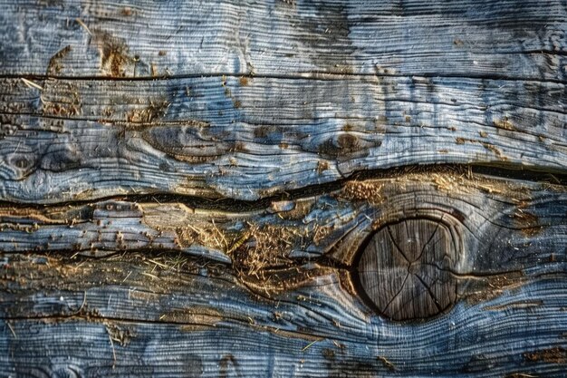 Zdjęcie stolik z drewna stodołowego z naturalną teksturą i pęknięciami