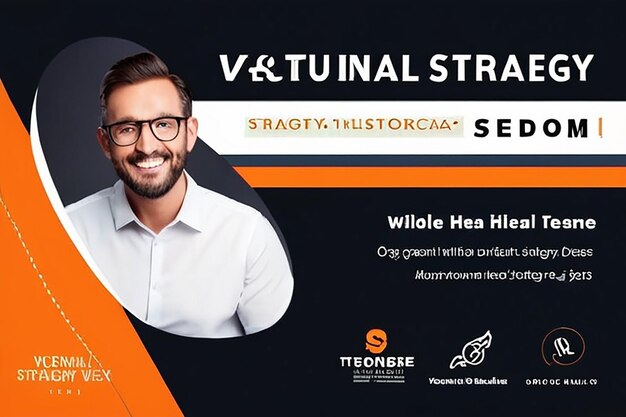 Strategia marketingowa webinarna szablon postów w mediach społecznościowych