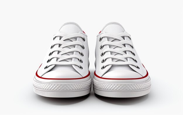 StreetReady Comfort Realistic Image Showcase of LowTop Sneakers on White or PNG Transparent Background