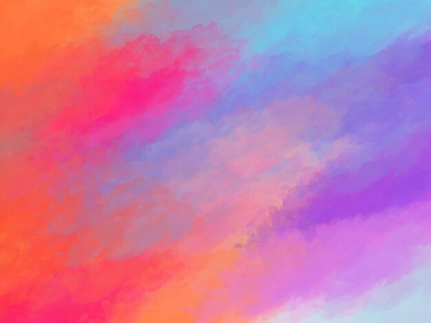 Streszczenie chmury kolorowe tło
