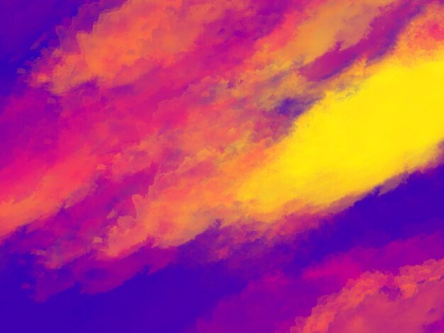 Streszczenie chmury kolorowe tło