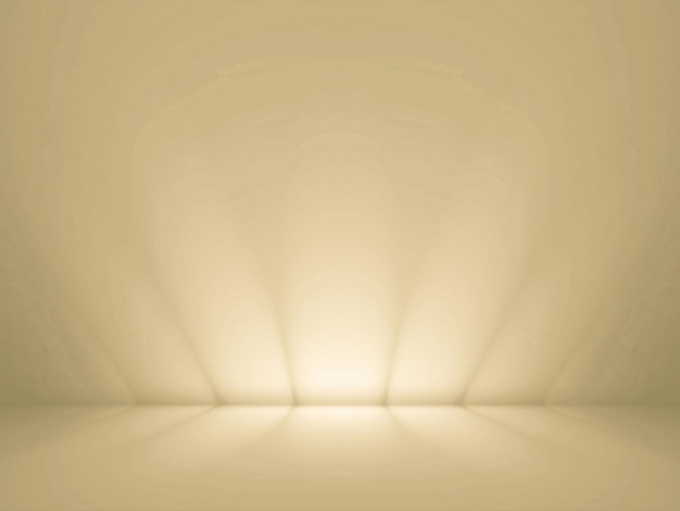 Streszczenie gładkie brązowe tło pokoju studyjnego używane do wyświetlania produktu, banera, szablonu