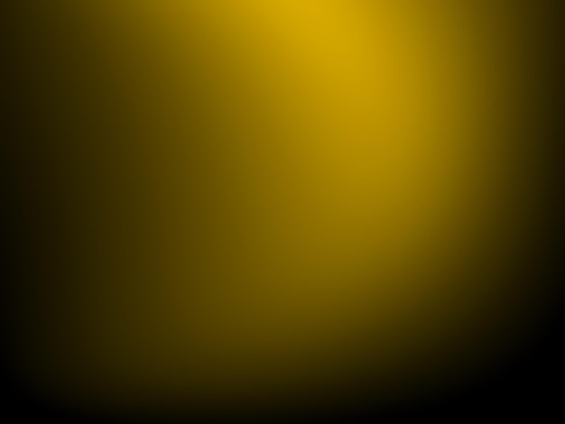 Streszczenie gładkie żółte tło pokoju studio używane do wyświetlania szablonu transparentu produktu