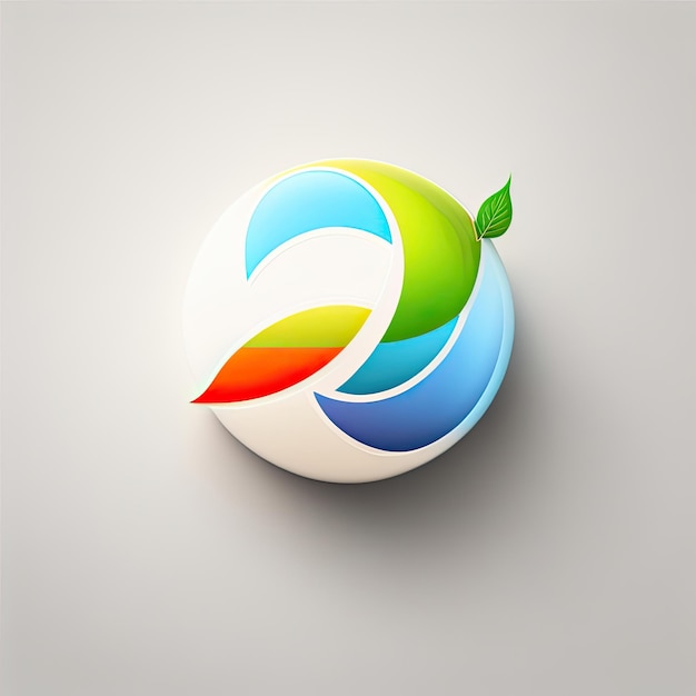 Streszczenie i minimalne logo środowiska