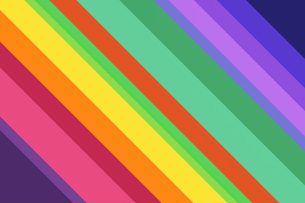 Streszczenie Kolorowe Rainbow Gradient Ręcznie Rysowane Tła