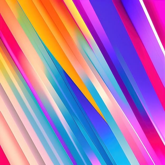 Streszczenie kolorowe tło Generative AI