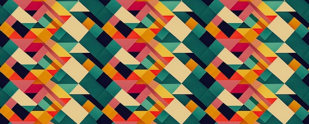 Streszczenie kolorowy wzór geometryczny