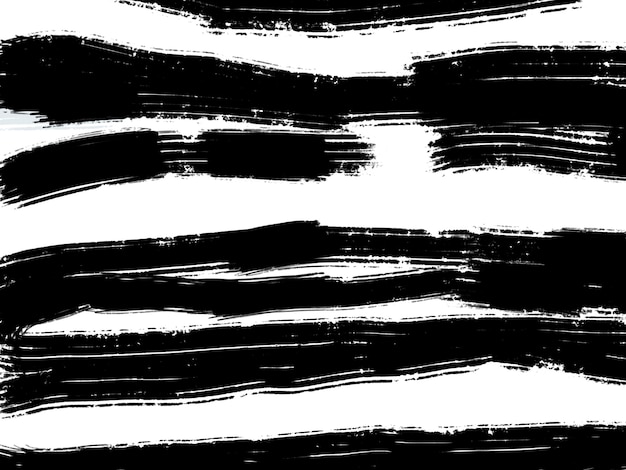 Streszczenie krajobraz atrament ręcznie rysowane ilustracja Czarno-biały atrament zimowy krajobraz z rzeką Minimalistyczny ręcznie rysowane ilustracja karta tło plakat transparent Ręcznie rysowane akwarela czarne linie