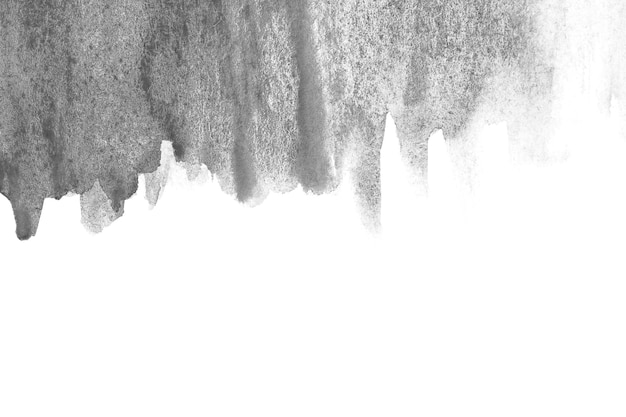 Streszczenie malowane czarno-białe tło akwarela