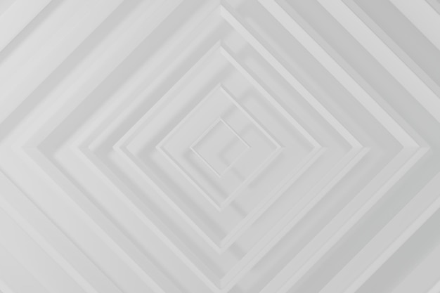 Streszczenie minimalne białe i szare tło tekstury wzoru renderowania 3D