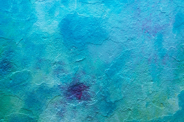 Streszczenie Odcień Koloru Niebieskiego Pomalowane ściany