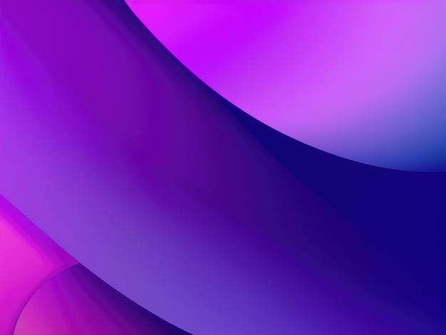 Streszczenie purpurowe fale tła Generative AI