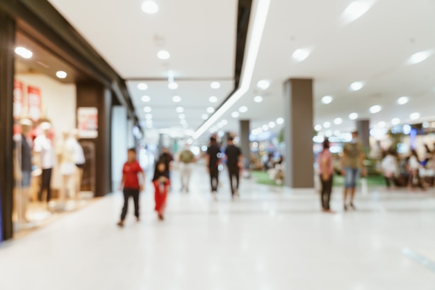 streszczenie rozmycie luksusowe centrum handlowe i sklep detaliczny na tle