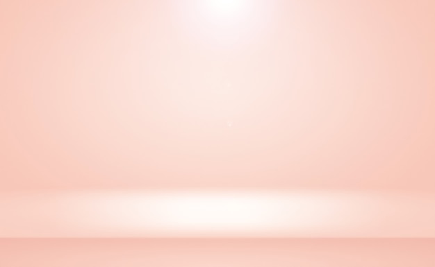 Streszczenie Rozmycie Pastelowego Pięknego Brzoskwiniowego Różowego Koloru Nieba Ciepłego Tonu Tła Do Projektowania Jako Baner, Pokaz Slajdów Lub Inne