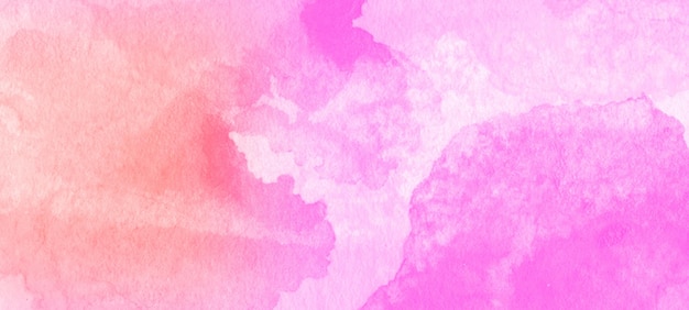 Streszczenie różowy wzór tła akwarela umyć aqua malowane tekstury z bliska
