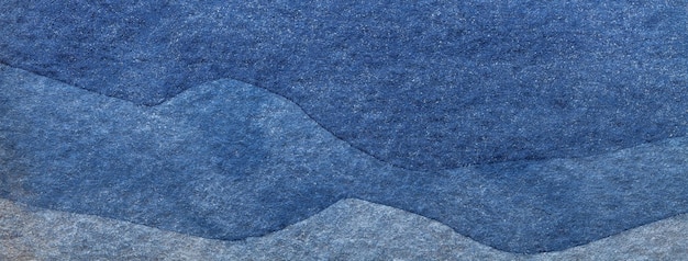 Streszczenie sztuka tło granatowe kolory z falistą linią i gradientem Akwarela z dżinsowym wzorem