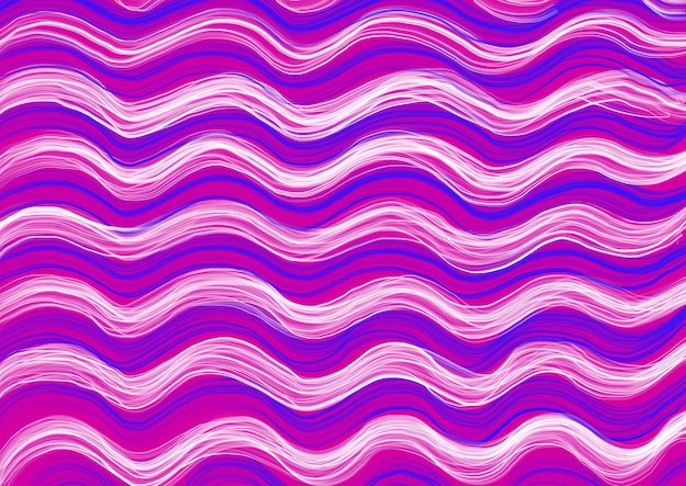 Streszczenie sztuka tło z białymi niebieskimi i fioletowymi kolorami falistymi liniami Tło z krzywą w paski kwiecisty fala wzór morza i wody Nowoczesny projekt graficzny z afrykańskim elementem