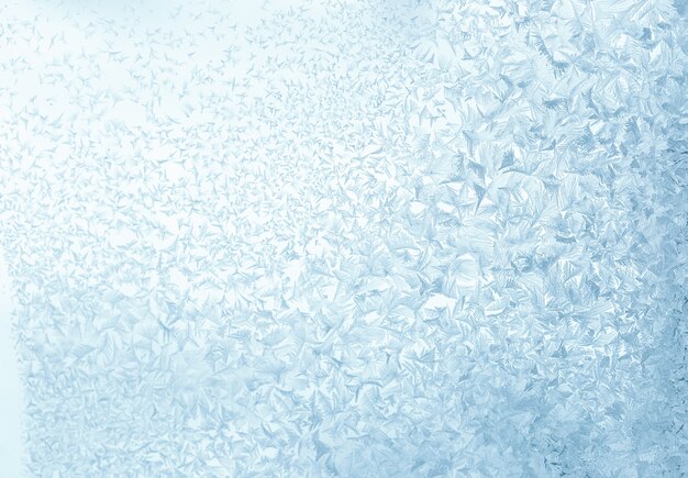 Streszczenie tekstura wzór lodu frosten w zimie