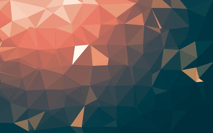Zdjęcie streszczenie tło low poly, trójkąt geometrii.