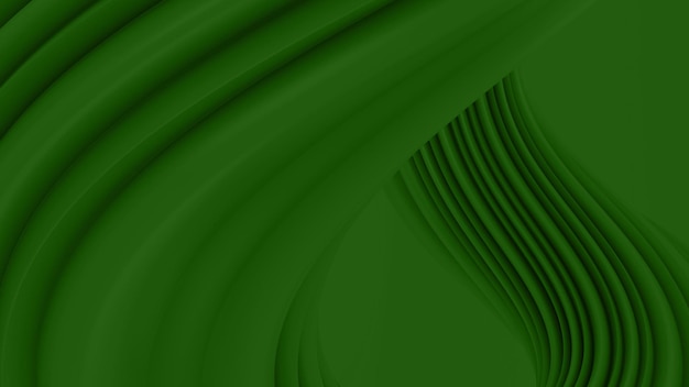 Streszczenie zakrzywiony papier HD tło projekt ciemny pączek zielony
