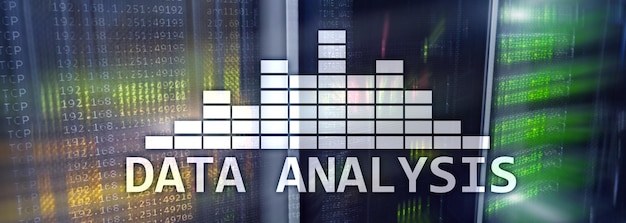 Strona Nagłówek Tapeta Analiza Big Data Centrum danych