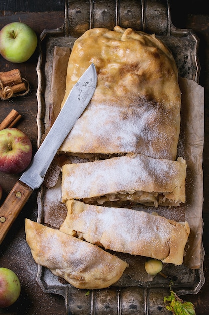 Strudel jabłkowy