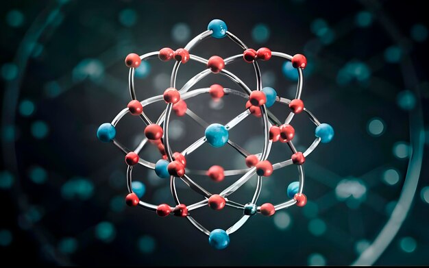 Zdjęcie struktura atomowa