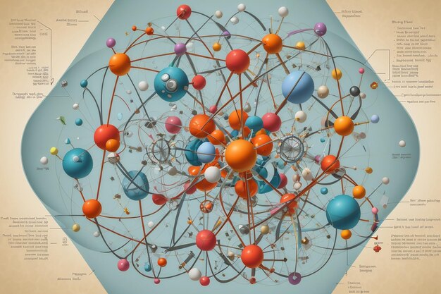 Zdjęcie struktura atomowa