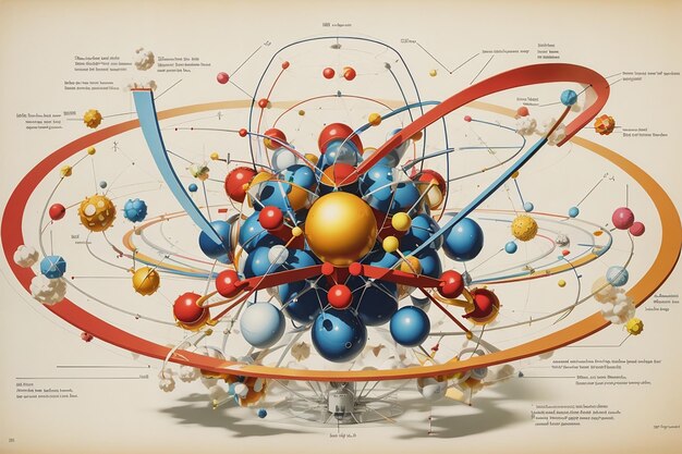 Zdjęcie struktura atomowa
