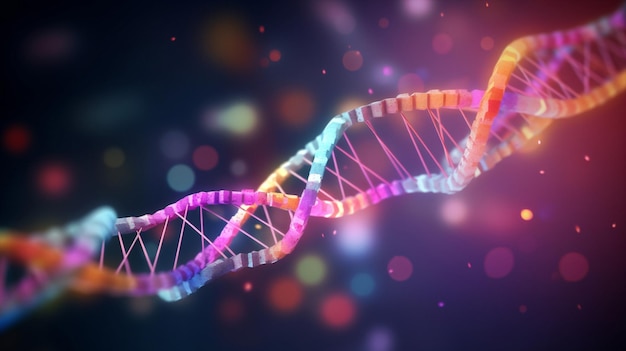 Struktura nauki biologia badania genetyczne chromosom ewolucja molekularna helisa dna biotechnologia medycyna