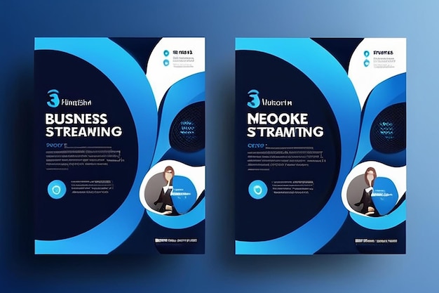 Strumień strumieniowy na żywo dla marketingu biznesowego w mediach społecznościowych