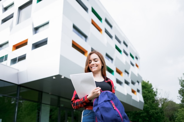 Studentka w szkole