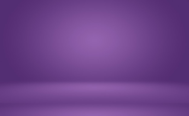 Studio Background Concept - abstrakcyjna puste światło gradientu purpurowe studio tło pokoju dla produktu. Zwykły Studio tło.