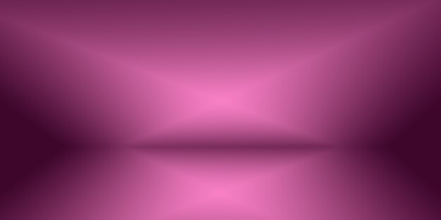 Studio Background Concept - abstrakcyjna puste światło gradientu purpurowe studio tło pokoju dla produktu.