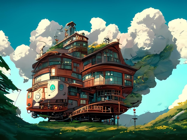 styl fantasy studio ghibli