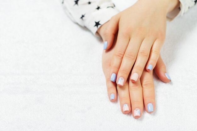 Stylowy Modny Manicure żeński