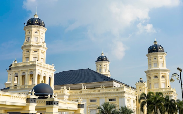 Zdjęcie sułtan abu bakar państwowy meczetowy budynek masjid johor bahru malezja