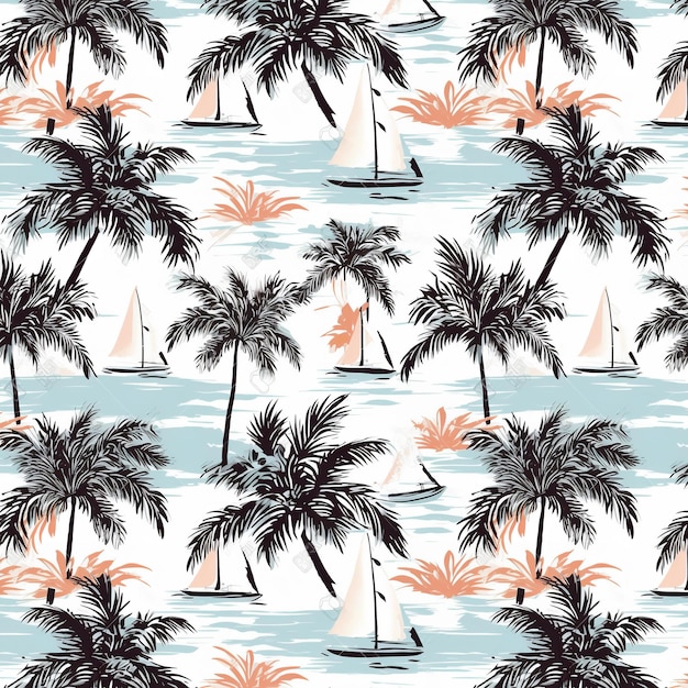 Zdjęcie summer surf seamless pattern industrial edge edgy patterns zainspirowane urban design